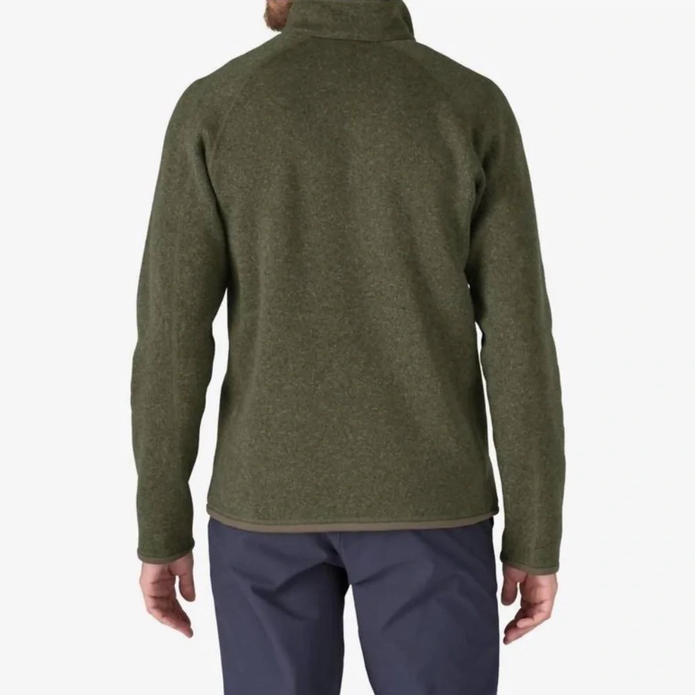 Patagonia Men’s Better Sweater 1/4-zip Fleece Industrial Green Style 25522 - Picture 3 of 11